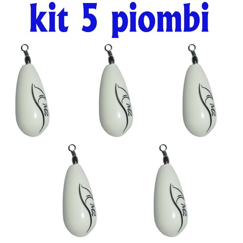 Piombo pera girella - piombo, bianco