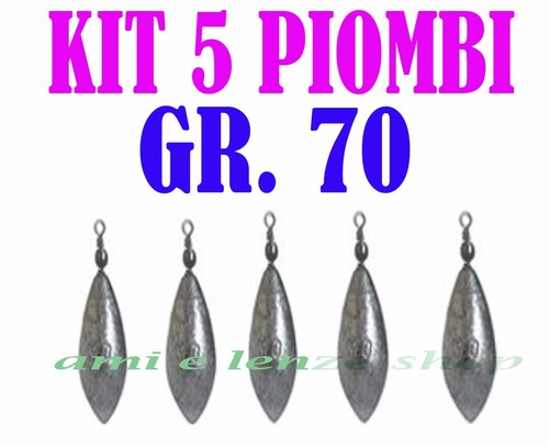 Piombi pera con girella - 5,