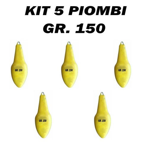 Piombi 150 grammi pera - 150,