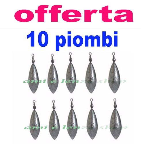 Piombi pera con girella - 10, a