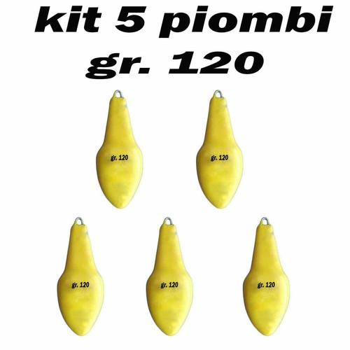 Piombi 125 grammi pera - piombi,