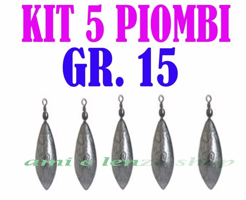 Piombi pera con girella - 5, a