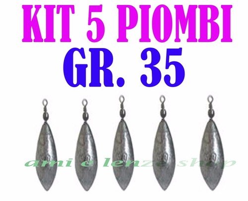 Piombi pera con girella - a,