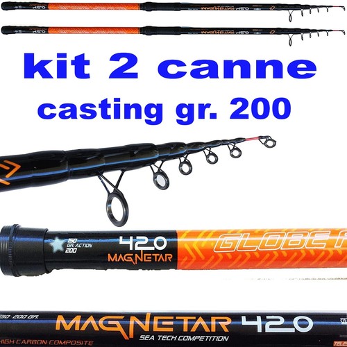 Canna surfcasting kit pesca - canna,