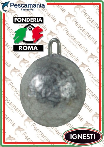 Piombo sfera con anello - a,